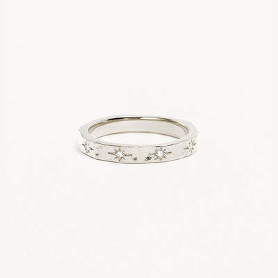 By Charlotte Stardust Ring, Silver