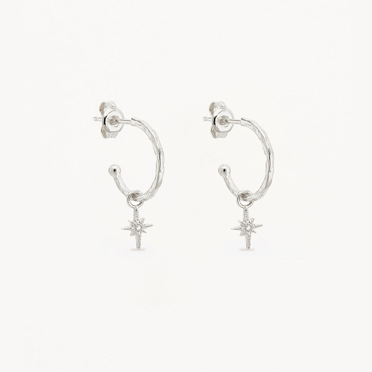 By Charlotte Starlight Hoops, Silver