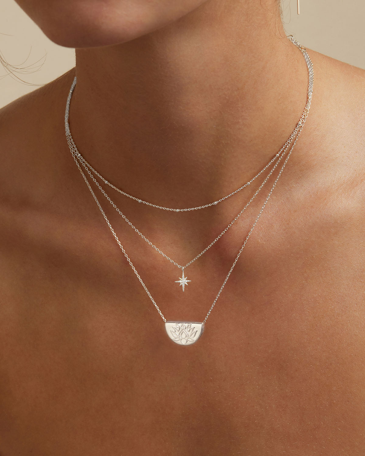 By Charlotte Starlight Necklace, Silver