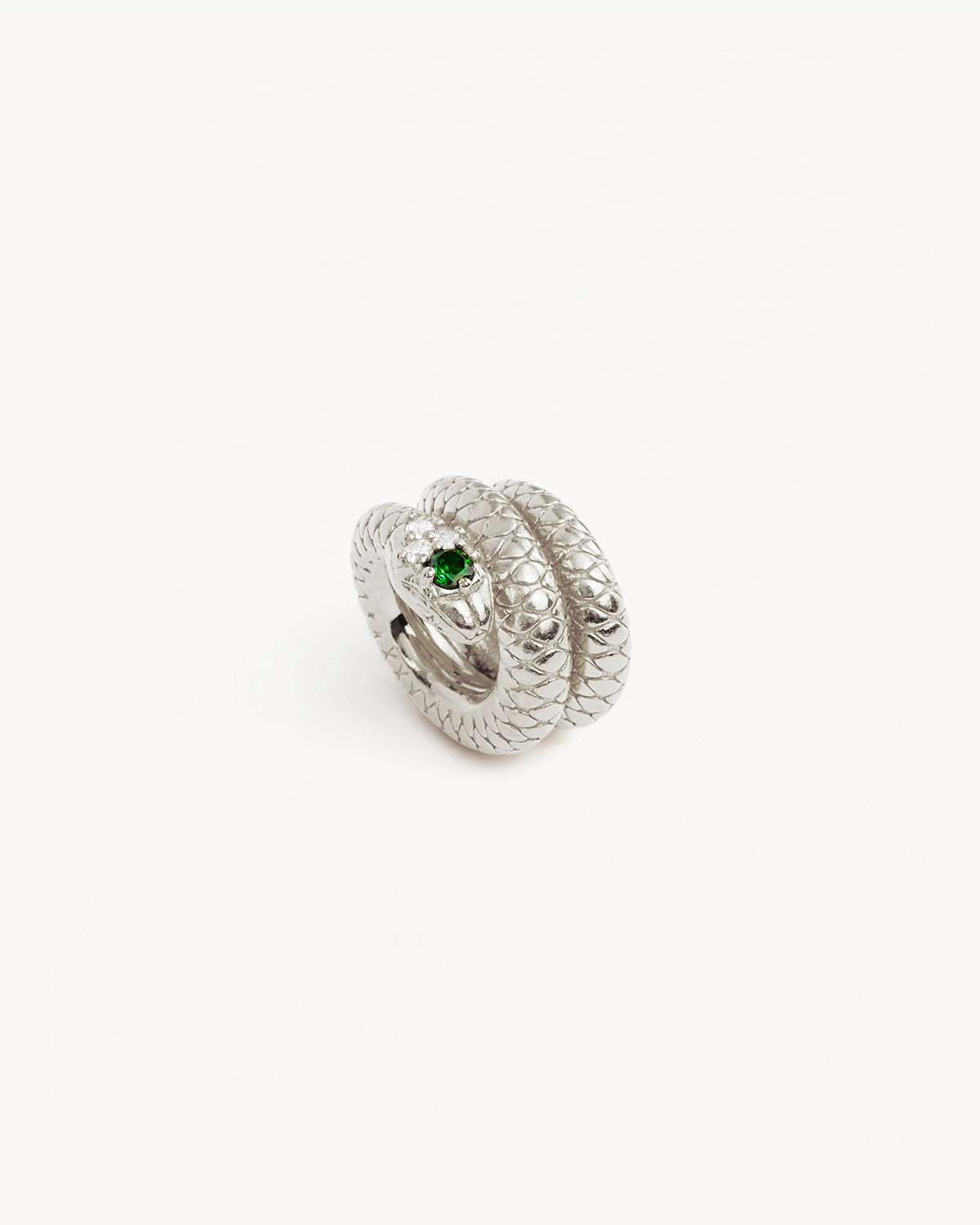 By Charlotte Snake Petal Charm, Silver