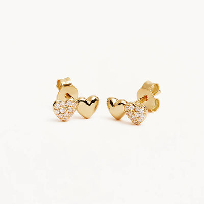 By Charlotte Always By Your Side Stud Earrings, Gold