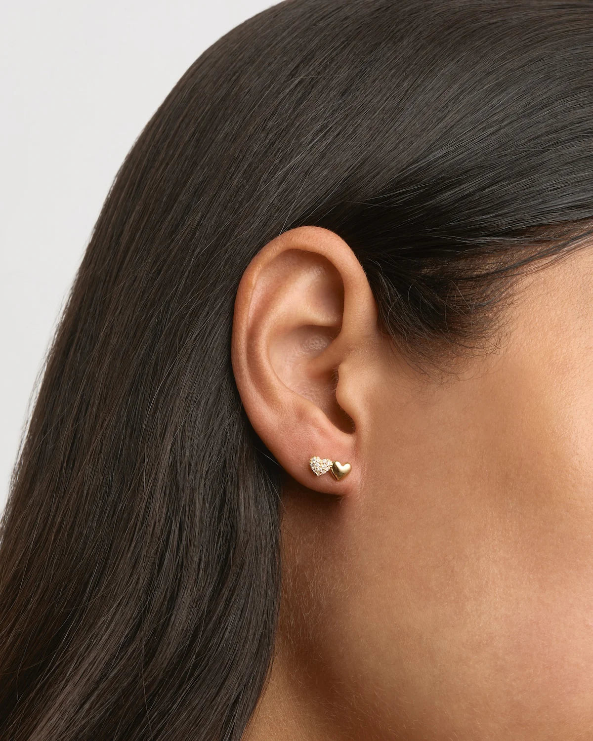 By Charlotte Always By Your Side Stud Earrings, Gold