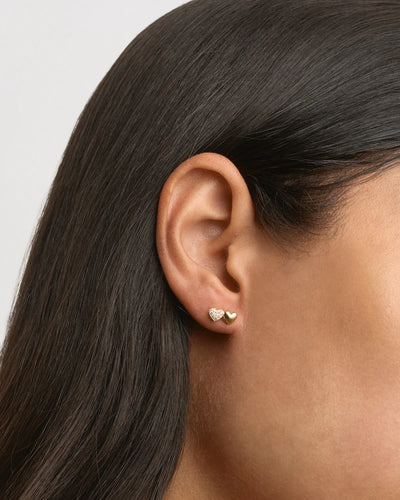 By Charlotte Always By Your Side Stud Earrings, Gold