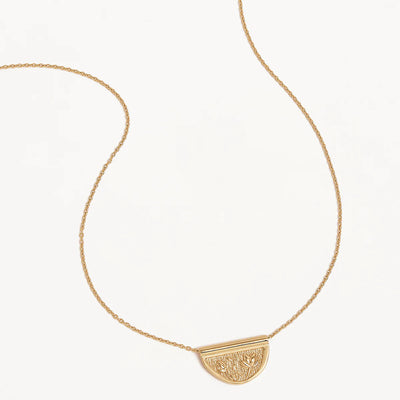 By Charlotte Blooming Together Lotus Necklace, Gold