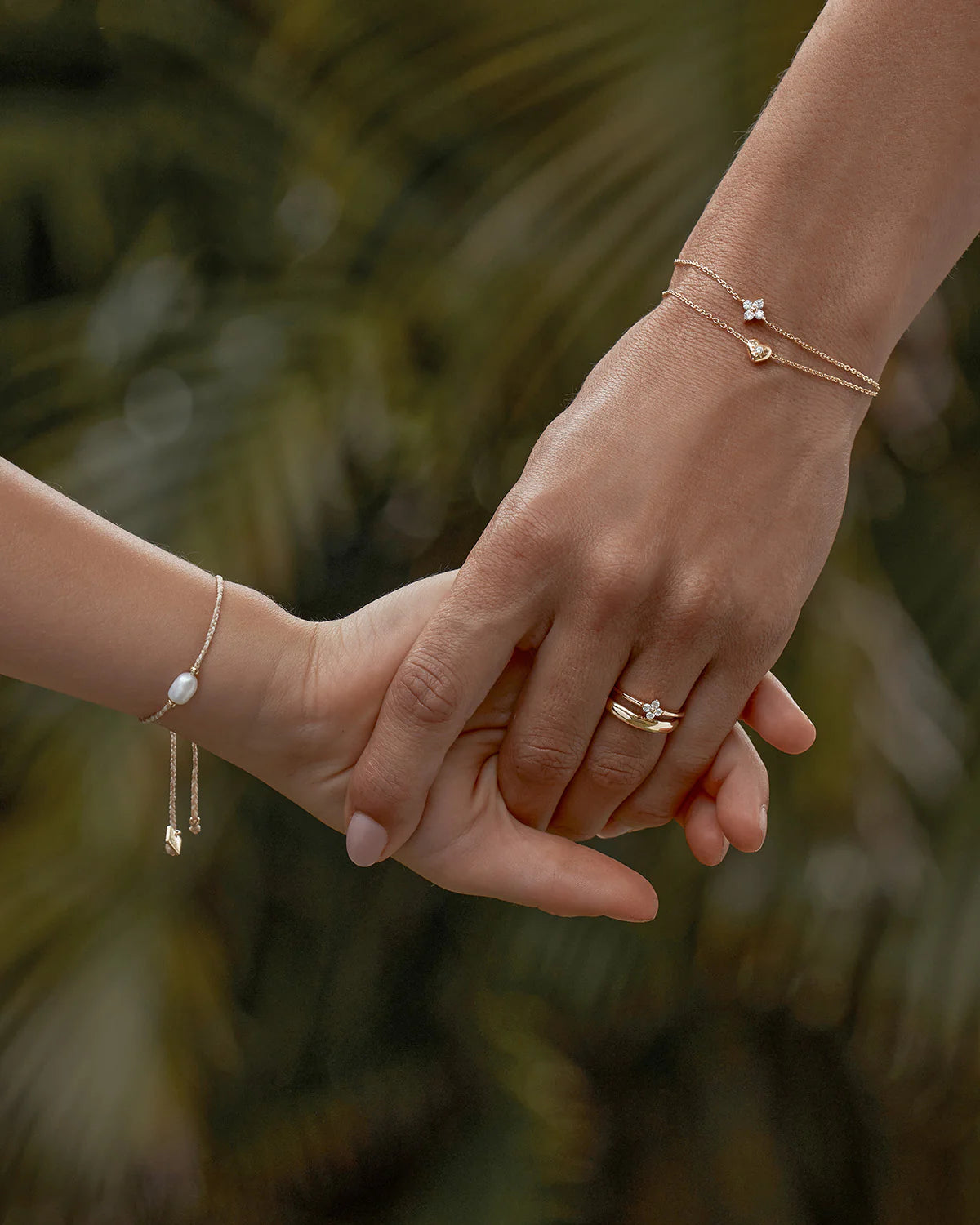 By Charlotte Crystal Bloom Ring, Gold
