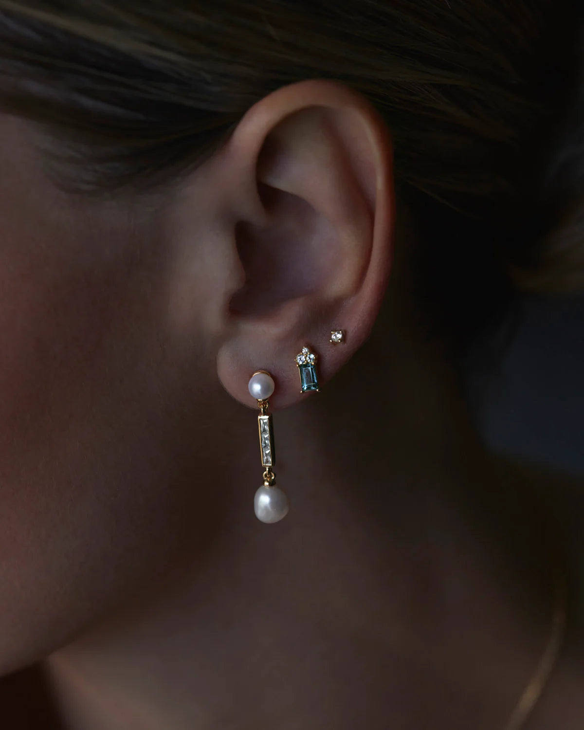 By Charlotte Endless Devotion Stud Earring, Gold