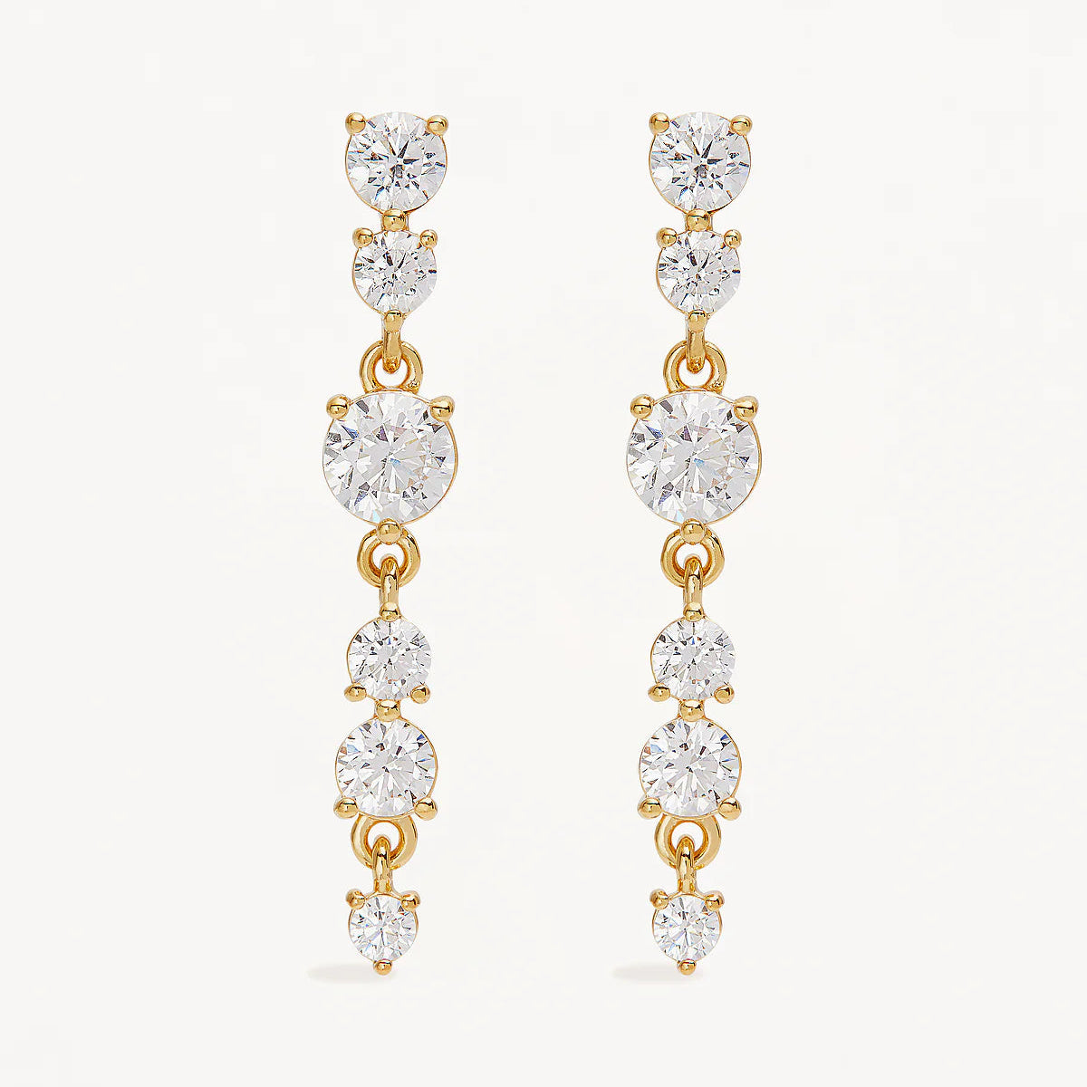 By Charlotte Forever Yours Drop Earrings, Gold