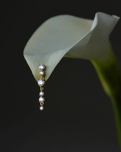 By Charlotte Forever Yours Drop Earrings, Gold