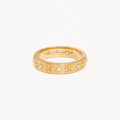 By Charlotte Live in Grace Ring, Gold
