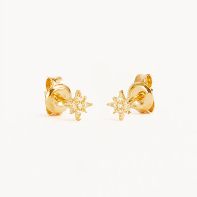 By Charlotte Starlight Stud Earrings, Gold