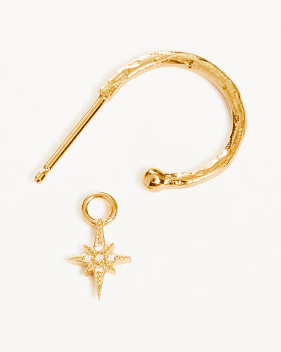 By Charlotte Starlight Hoops, Gold