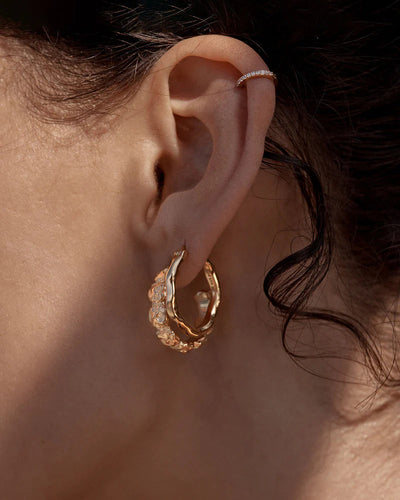 By Charlotte All Kinds Of Beautiful Hoops, Gold