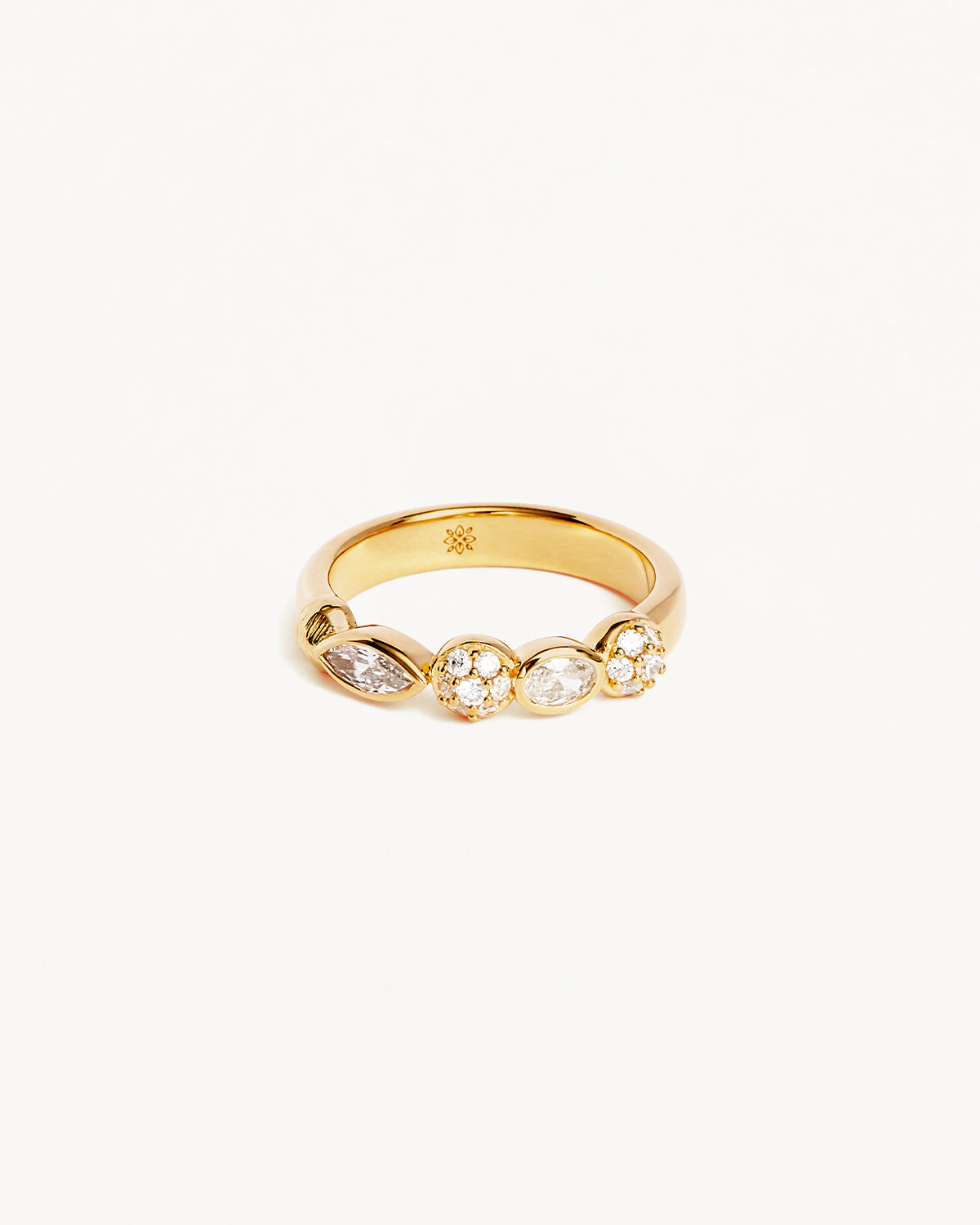 By Charlotte Magic of Eye Crystal Ring, Gold or Silver