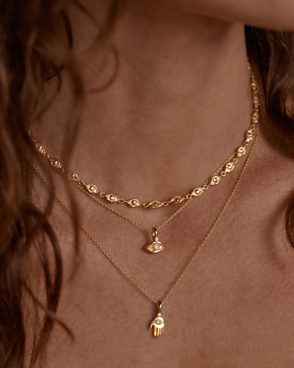 By Charlotte Guided Soul Necklace, Gold