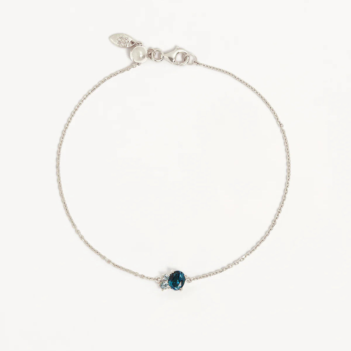 By Charlotte Kindred December Birthstone Bracelet, Gold or Silver