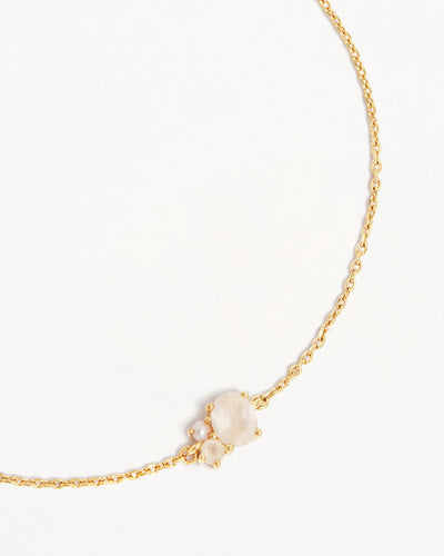 By Charlotte Kindred June Birthstone Bracelet, Gold or Silver