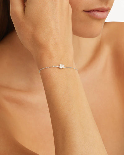 By Charlotte Kindred June Birthstone Bracelet, Gold or Silver