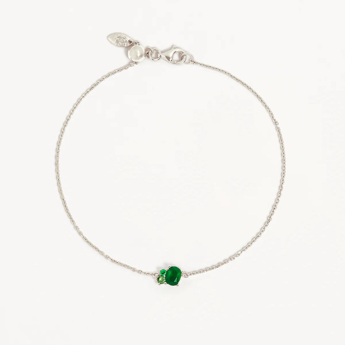 By Charlotte Kindred May Birthstone Bracelet, Gold or Silver