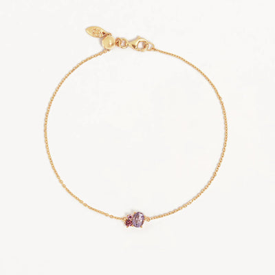 By Charlotte Kindred October Birthstone Bracelet, Gold or Silver