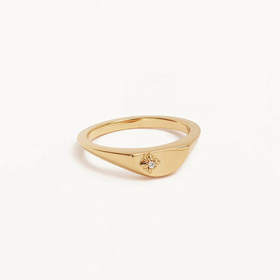 By Charlotte Lotus Ring, Gold