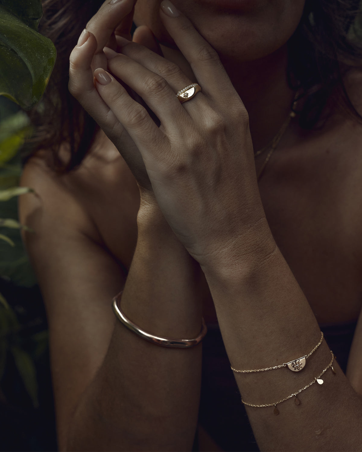 By Charlotte Lover Bangle, Gold