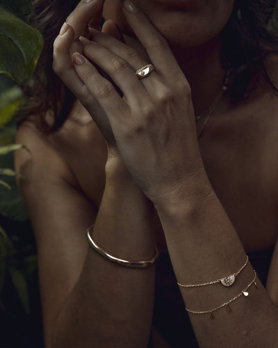 By Charlotte Lover Bangle, Gold