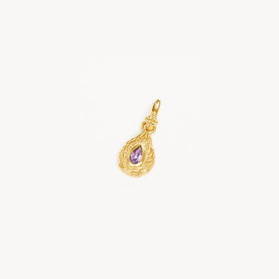 By Charlotte With Love Birthstone Annex Link Pendant, Gold