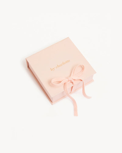 By Charlotte 9k Gold Key To My Heart Lab-Grown Diamond Pendant