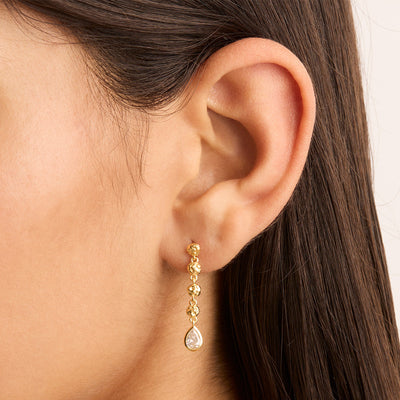 By Charlotte Adore You Drop Earrings, Gold