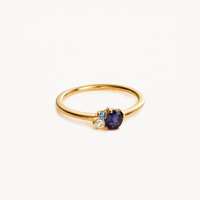 By Charlotte Kindred September Birthstone Ring, Gold or Silver