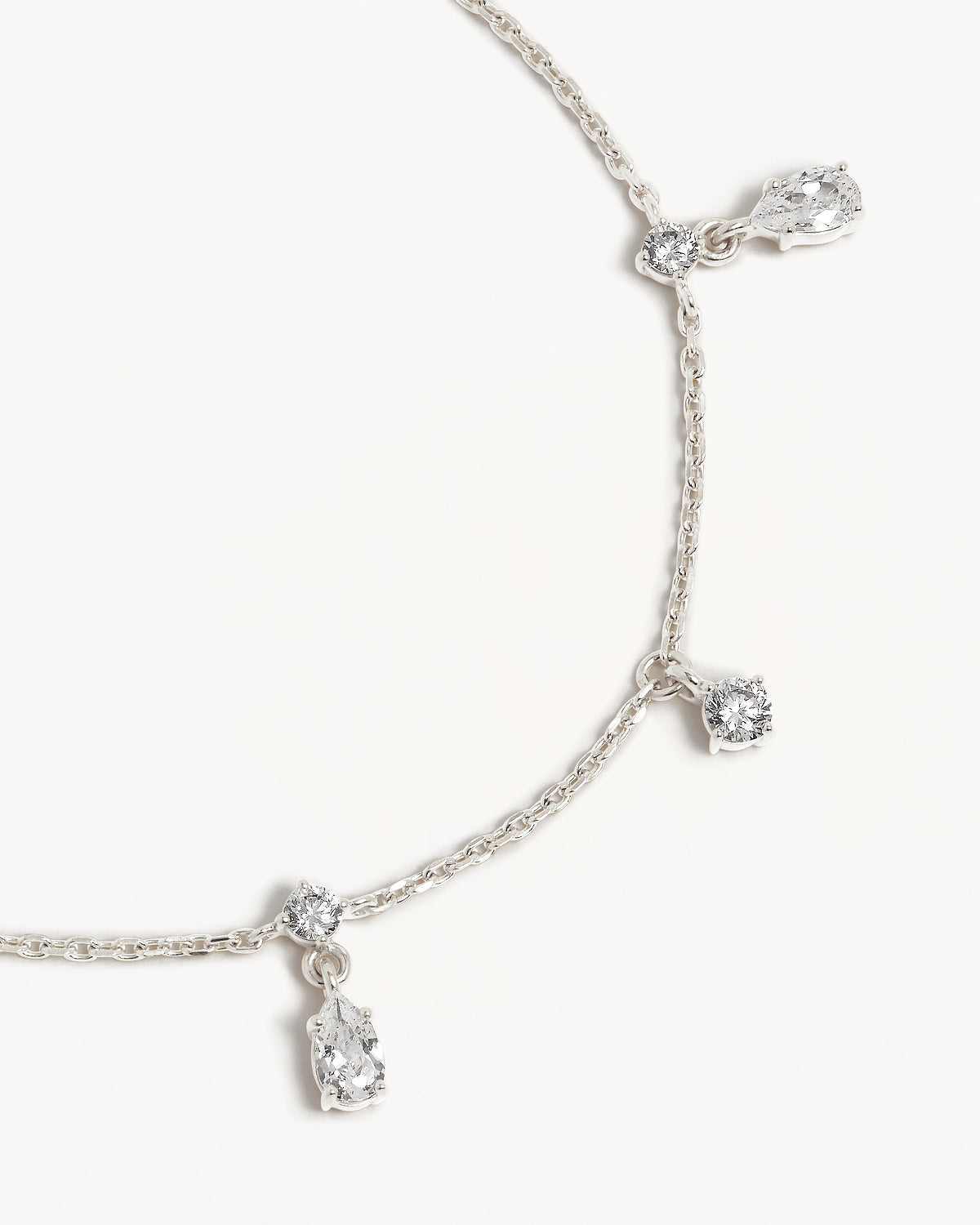 By Charlotte No Rain No Flowers Bracelet, Silver