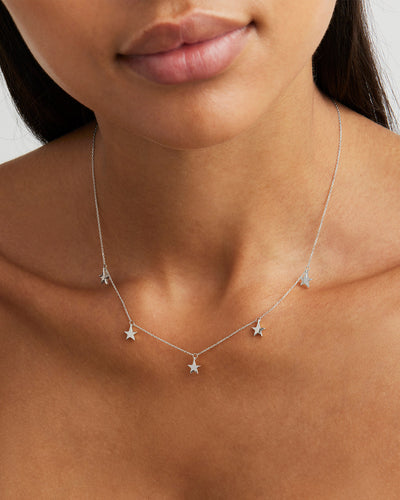 By Charlotte Star Bright Necklace, Silver