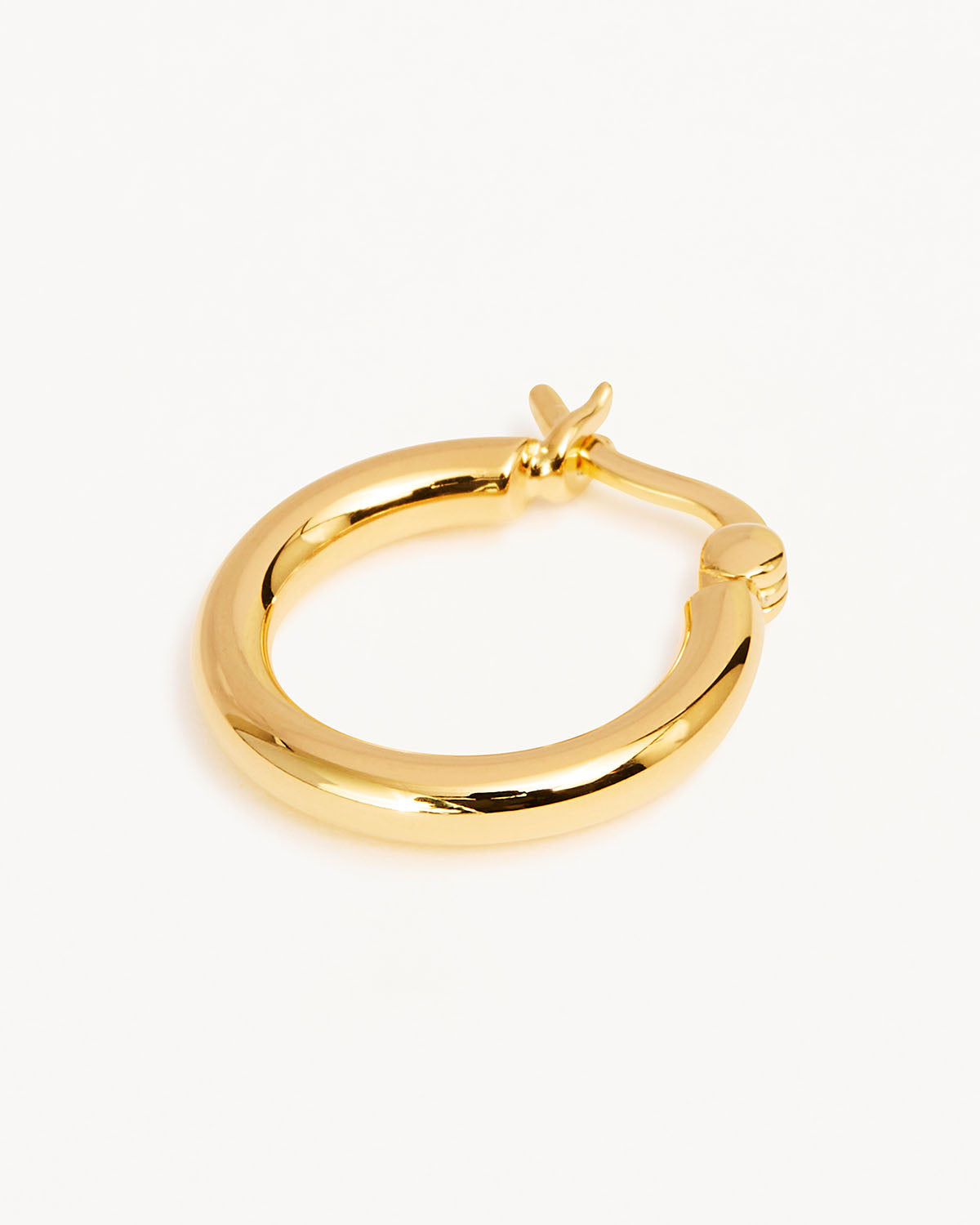 By Charlotte Sunrise Small Hoops, Gold