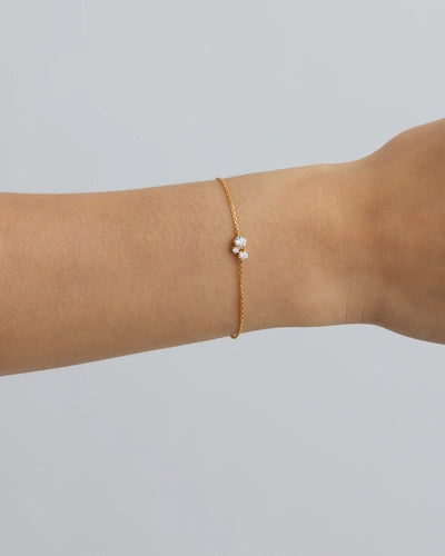 By Charlotte Whispers of Love Bracelet, Gold