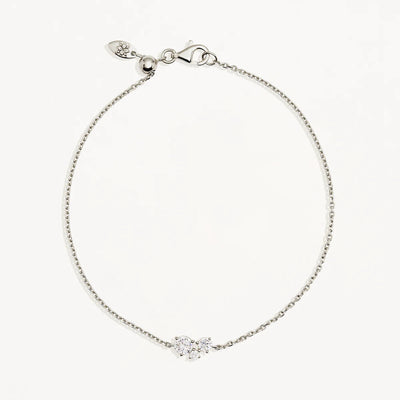 By Charlotte Whispers of Love Bracelet, Silver