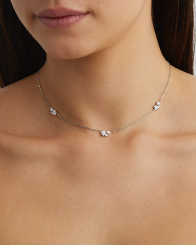 By Charlotte Whispers of Love Choker, Silver