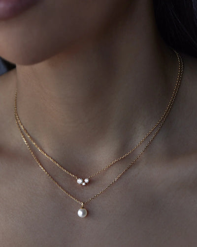 By Charlotte Whispers of Love Necklace, Gold