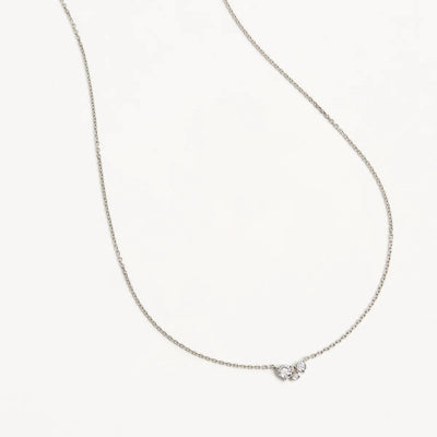By Charlotte Whispers of Love Necklace, Silver