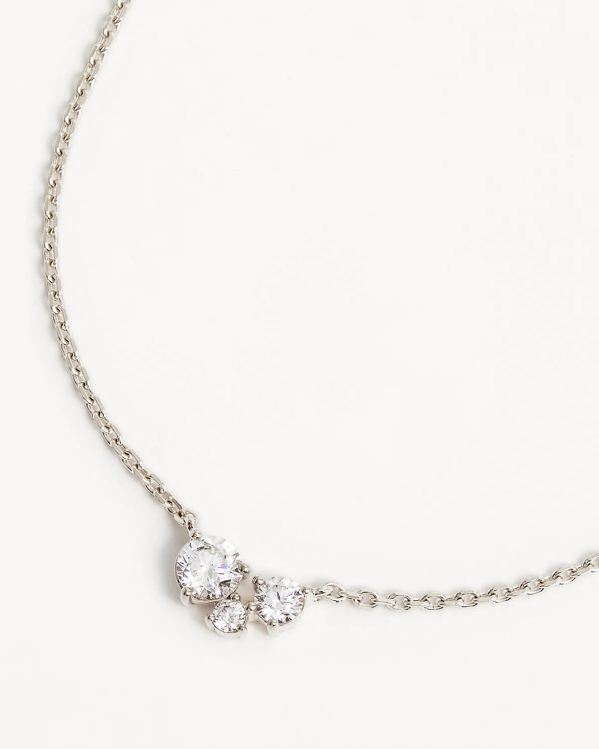 By Charlotte Whispers of Love Necklace, Silver