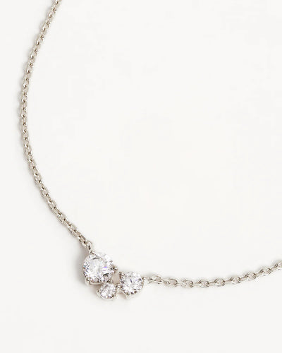 By Charlotte Whispers of Love Necklace, Silver