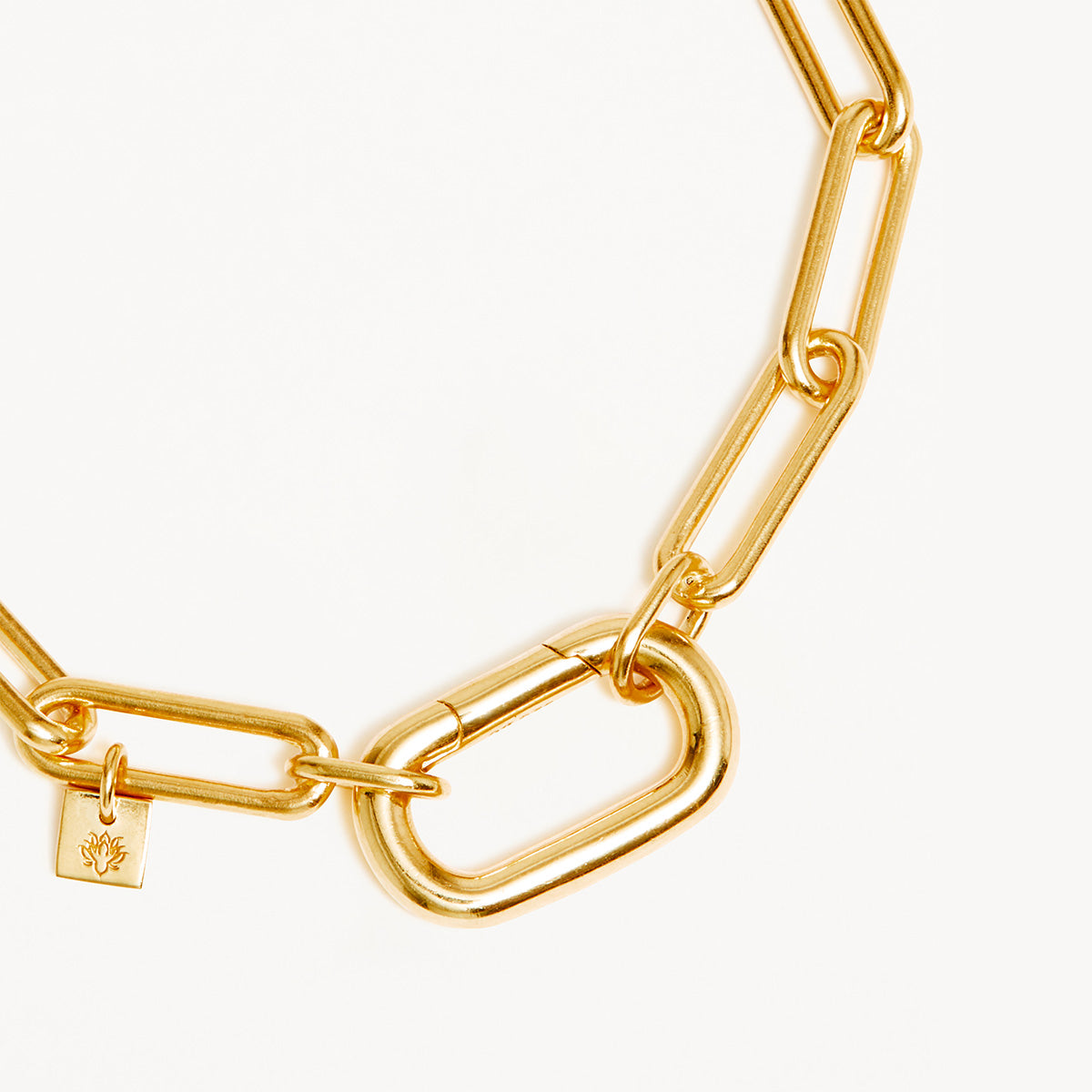 By Charlotte With Love Annex Link Bracelet, Gold