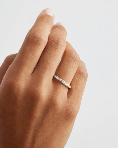 By Charlotte With Love Ring, Silver