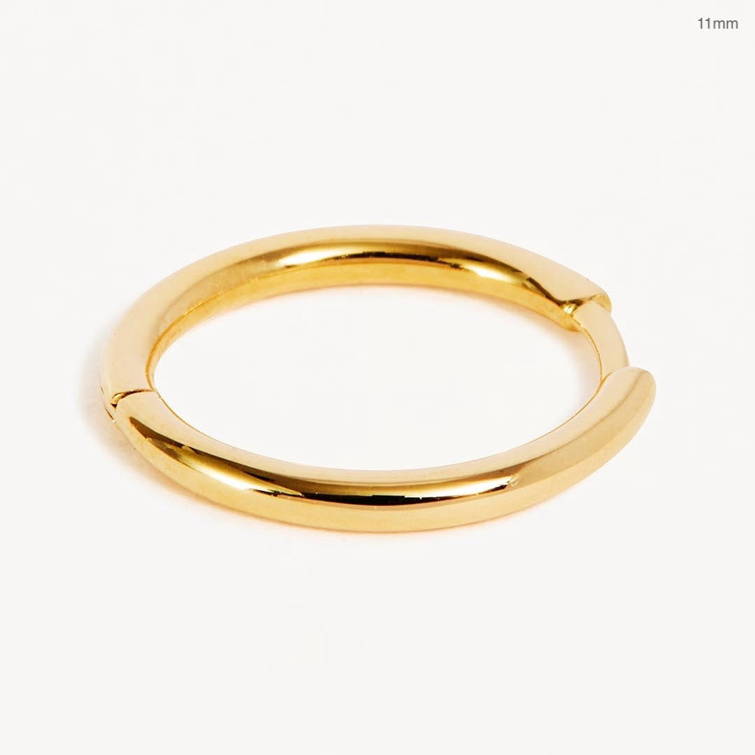 By Charlotte 14k Gold Purity Sleeper Single Hoop Earring