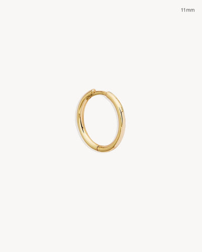By Charlotte 14k Gold Purity Sleeper Single Hoop Earring