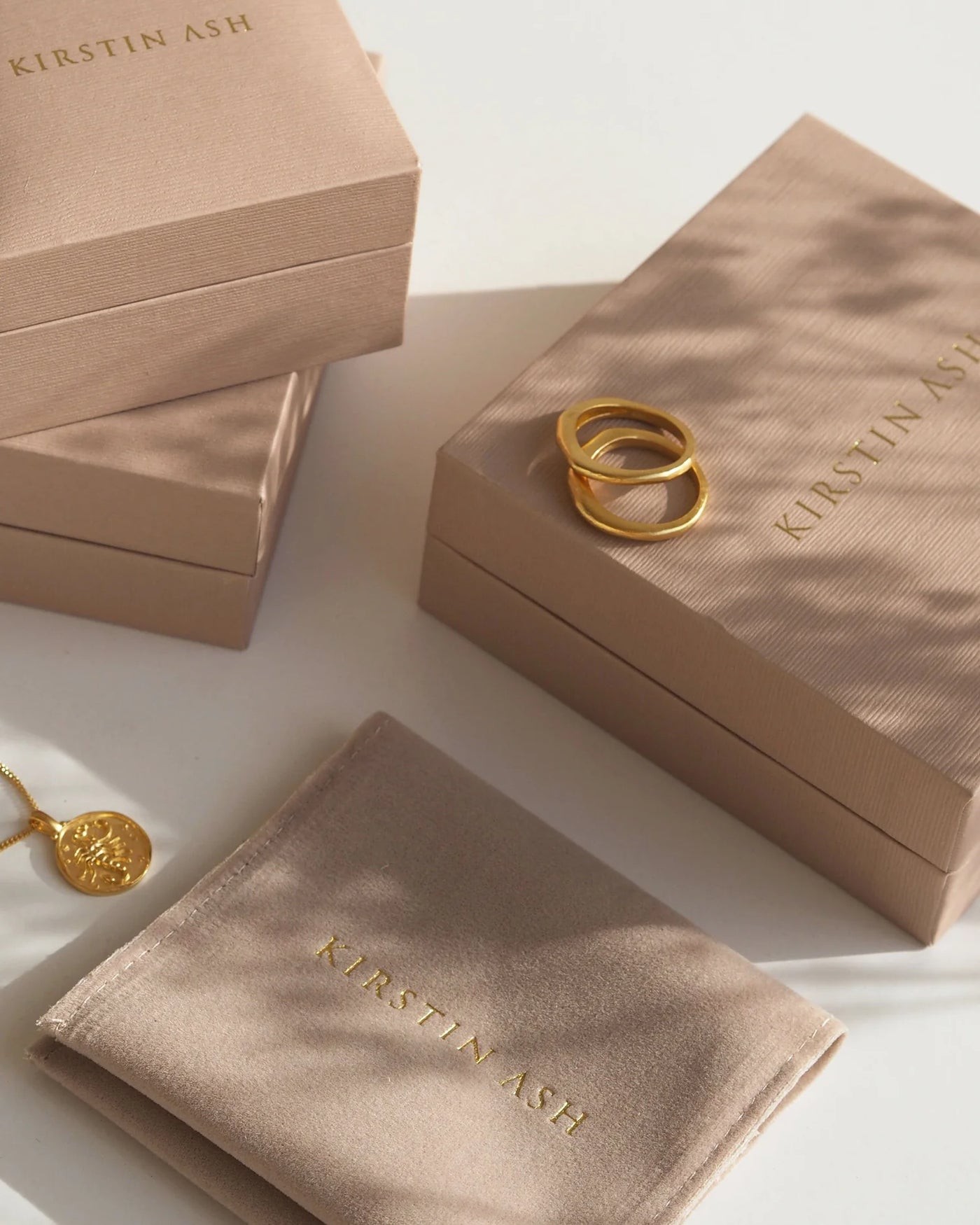 Kirstin Ash Cascade Necklace, Gold