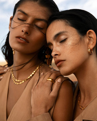 Kirstin Ash Cascade Necklace, Gold