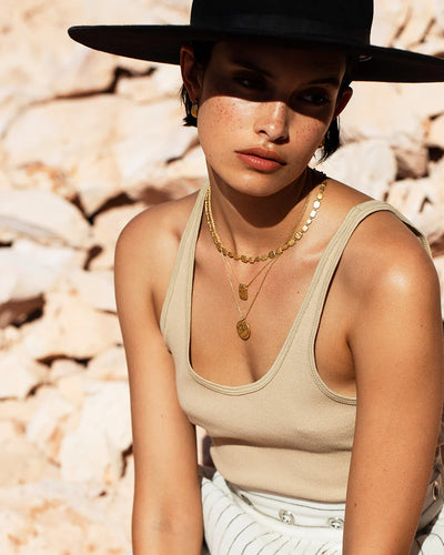 Kirstin Ash Cascade Necklace, Gold