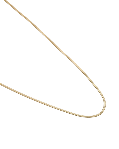 Kirstin Ash Elemental Herringbone Chain Necklace, Gold