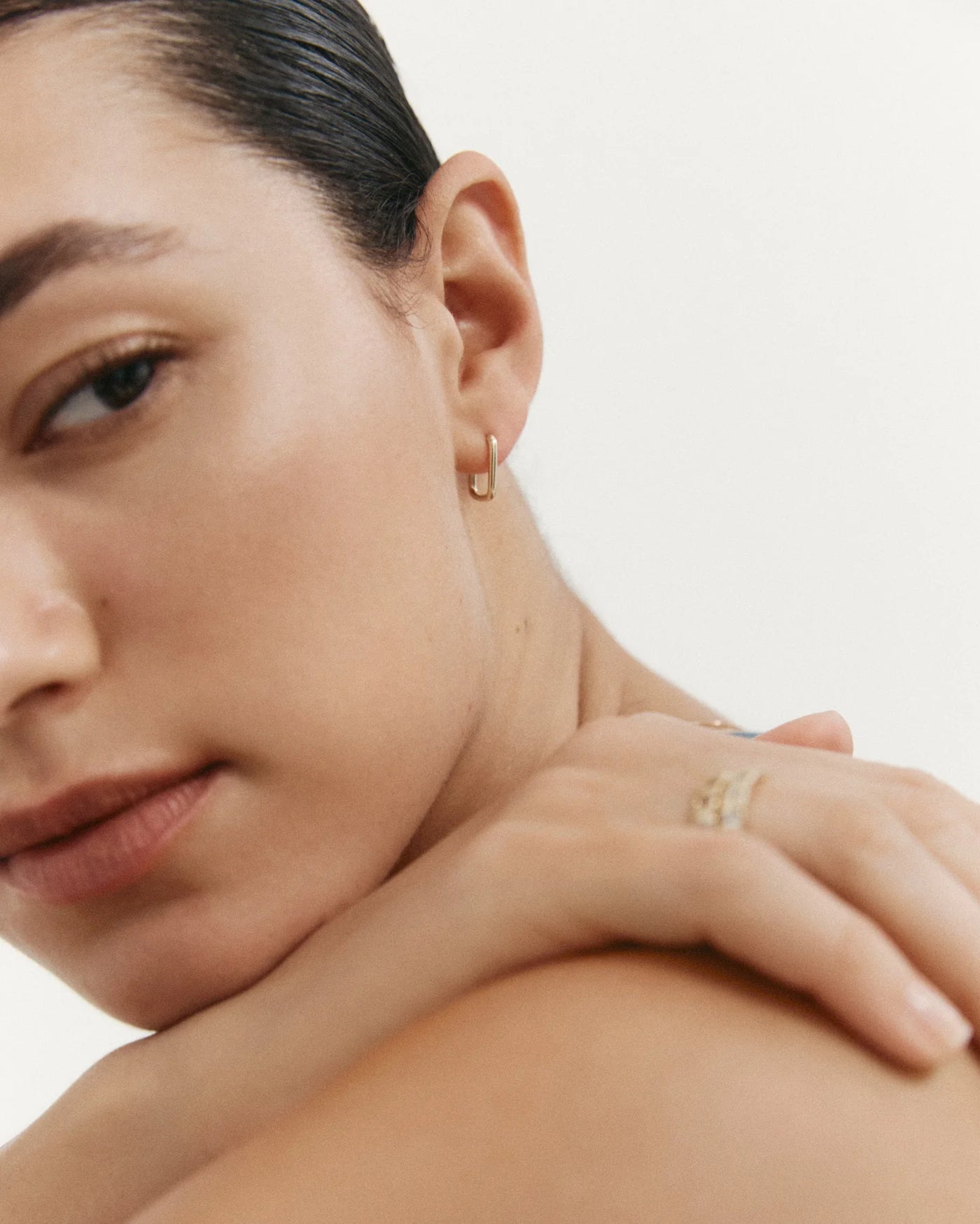 Kirstin Ash 9k Gold Elysium Fine Hoops