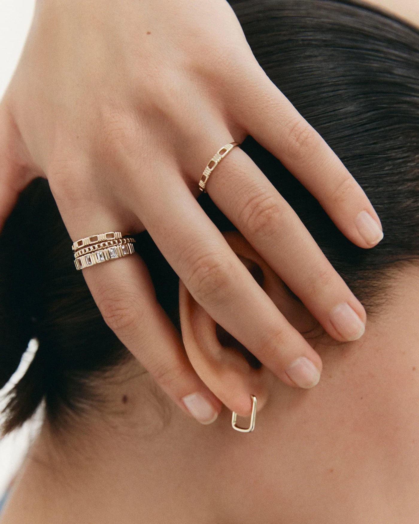Kirstin Ash 9k Gold Elysium Fine Hoops